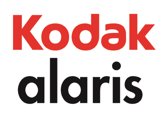 Logo KODAK ALARIS - digitalización, empresariales y domésticos, con software de captura inteligente CAPTURE PRO
